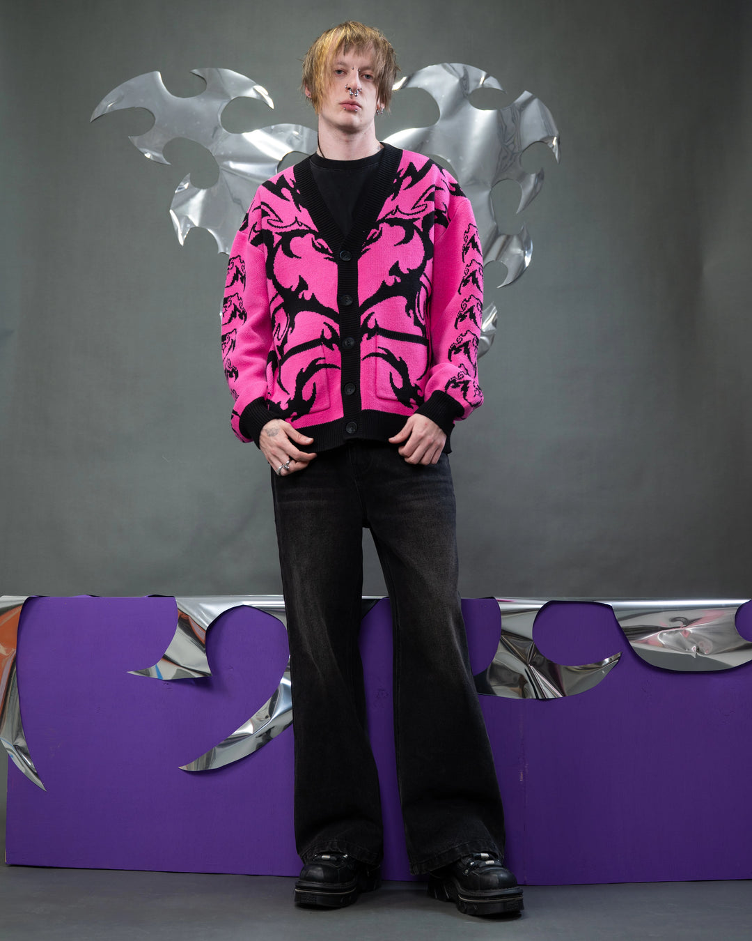 Cyber Heart Cardigan