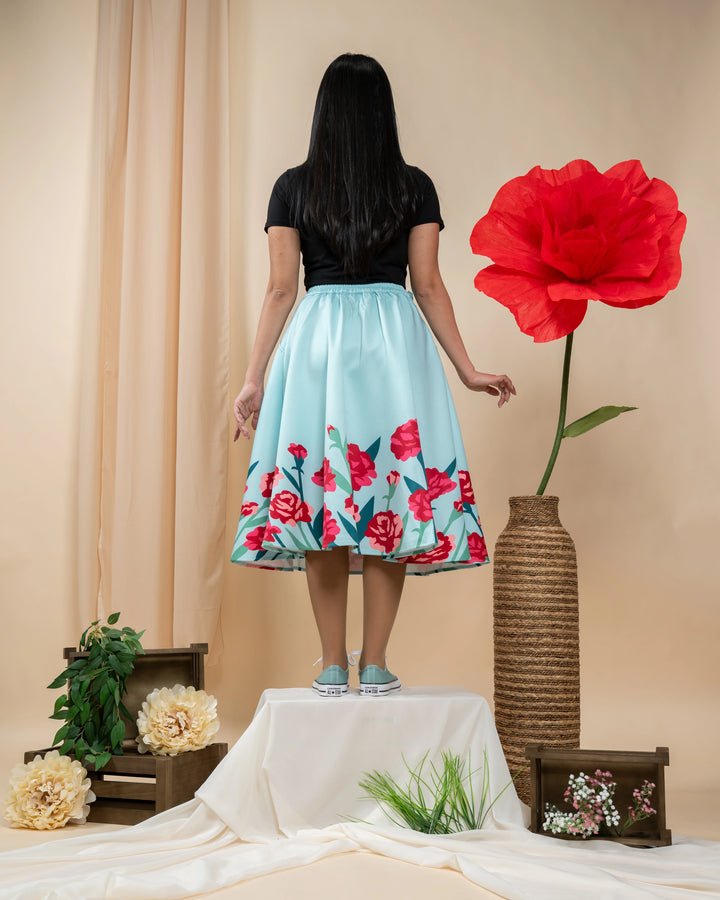 Carnation Flower Skirt