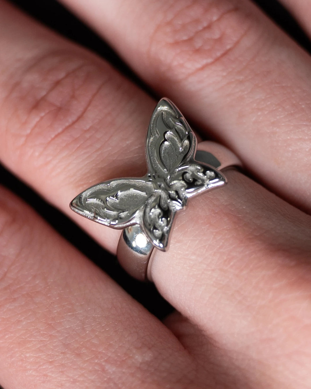 Cyber Butterfly Ring