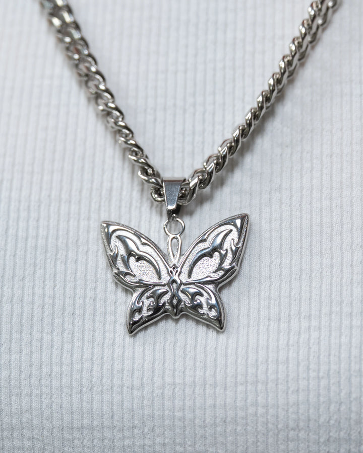 Cyber Butterfly Necklace