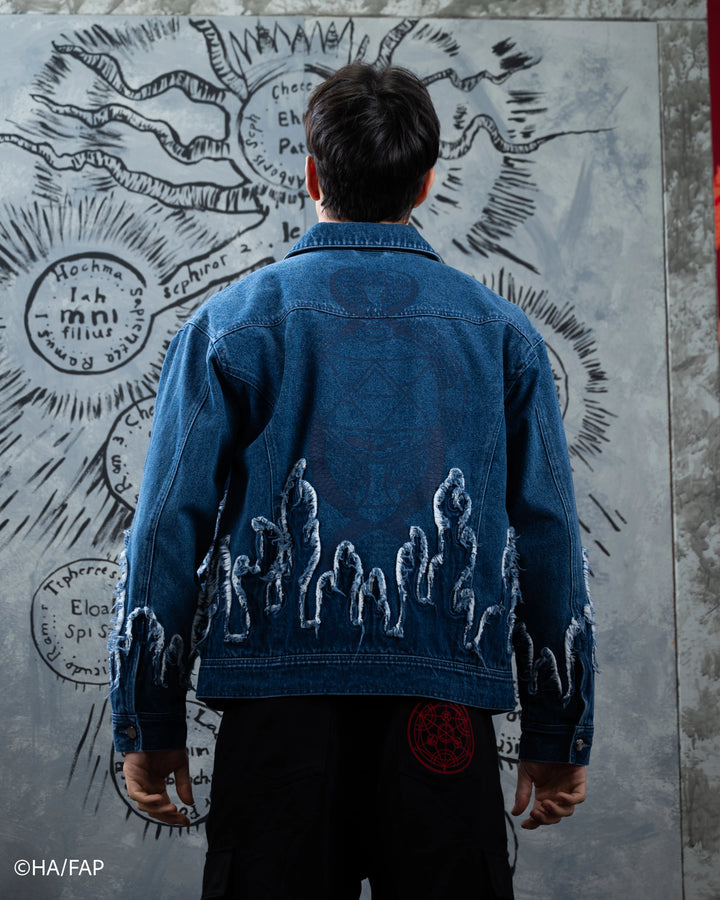Flame Alchemist Denim Jacket
