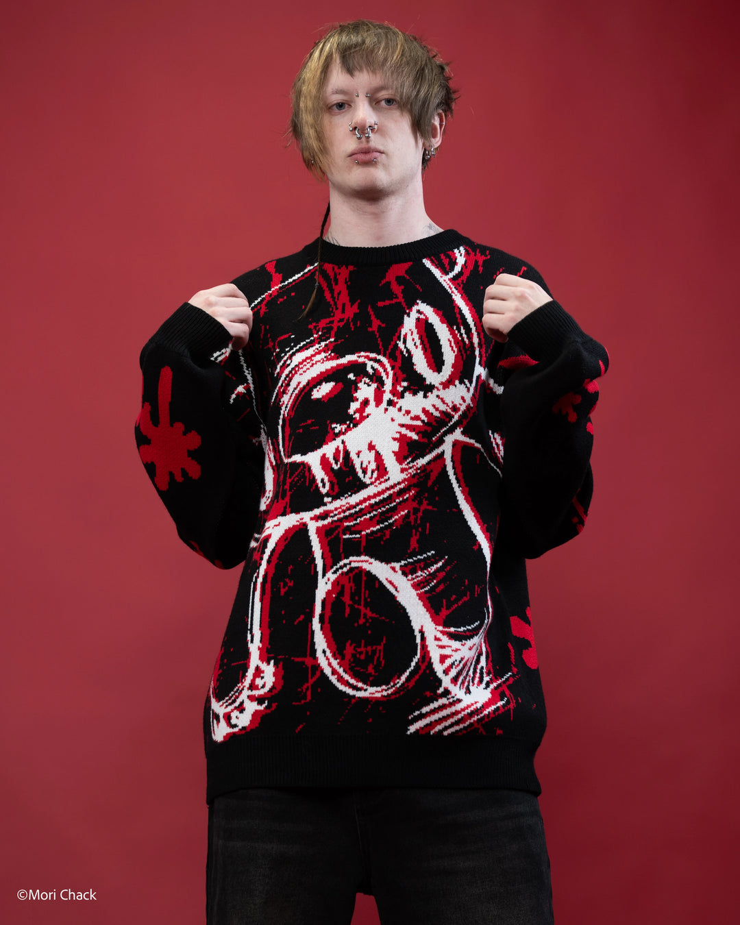 Bloody Bear Sweater – Steady Hands
