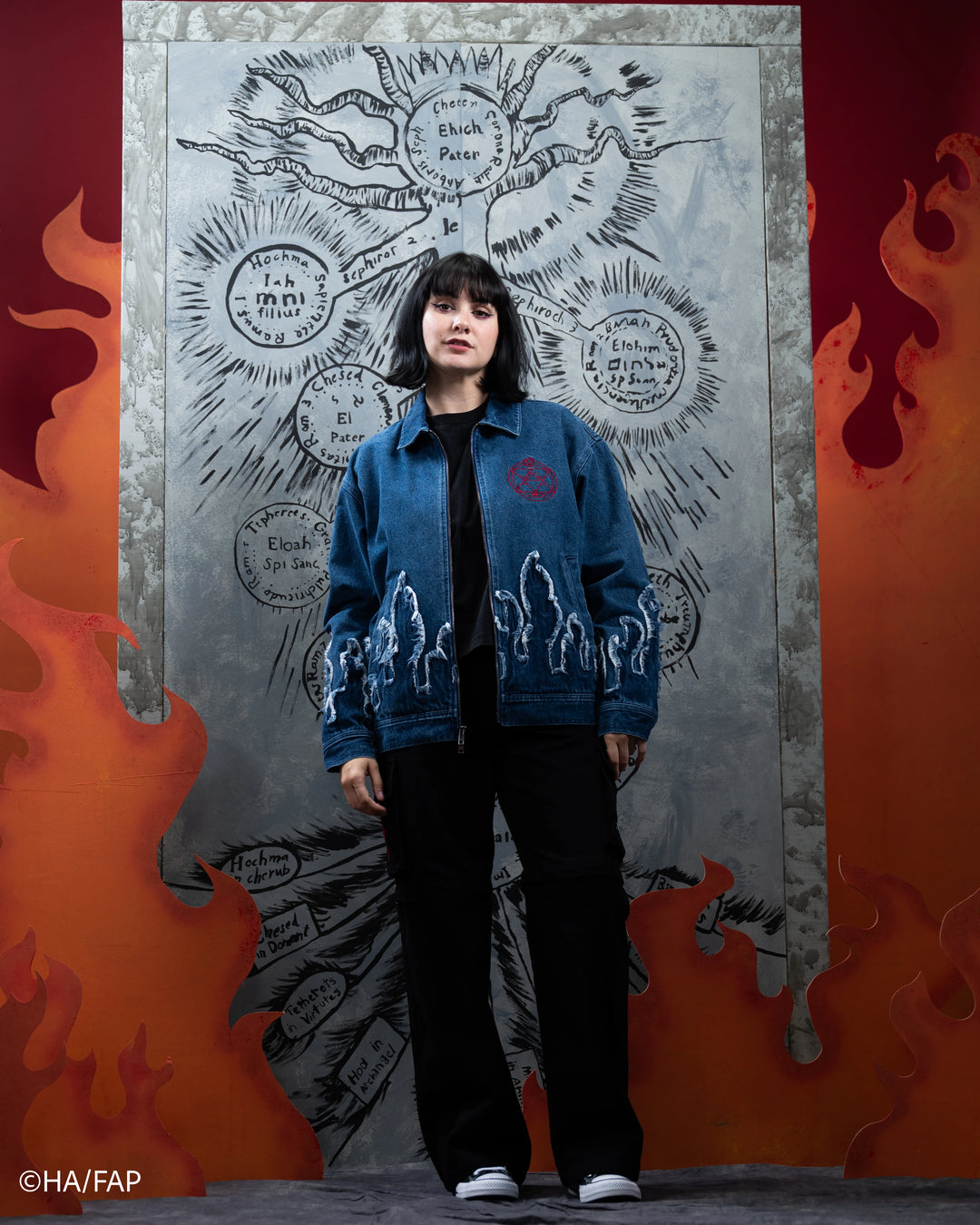Flame Alchemist Denim Jacket