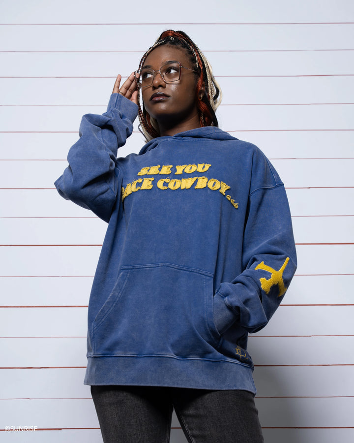 See You Blue Hoodie