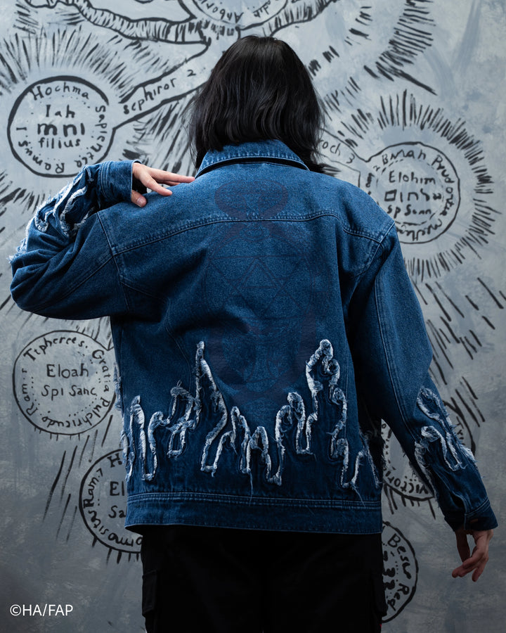 Flame Alchemist Denim Jacket