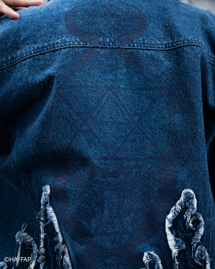 Flame Alchemist Denim Jacket