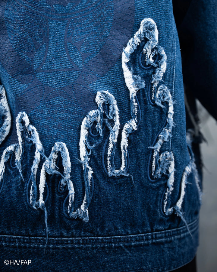 Flame Alchemist Denim Jacket