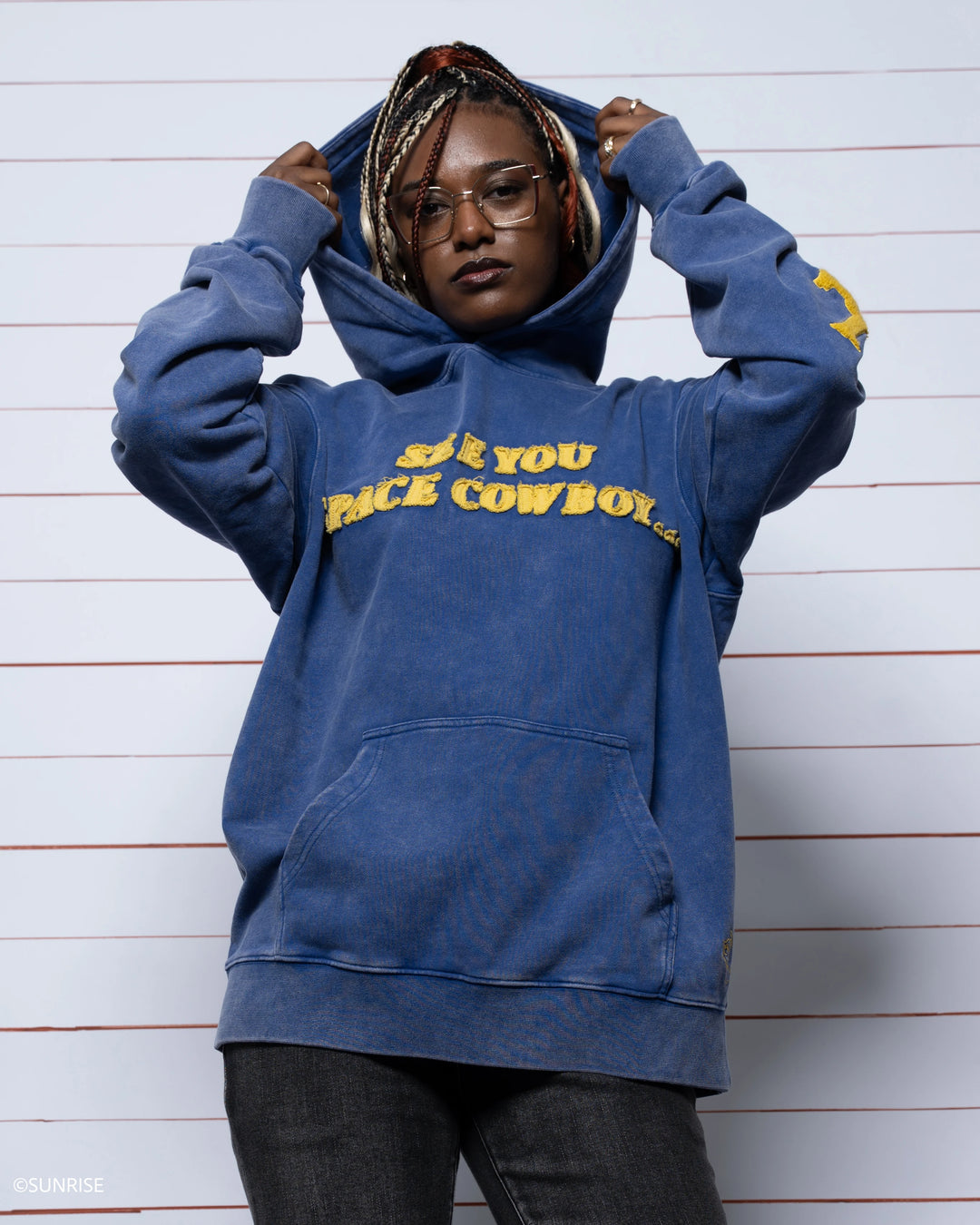See You Blue Hoodie