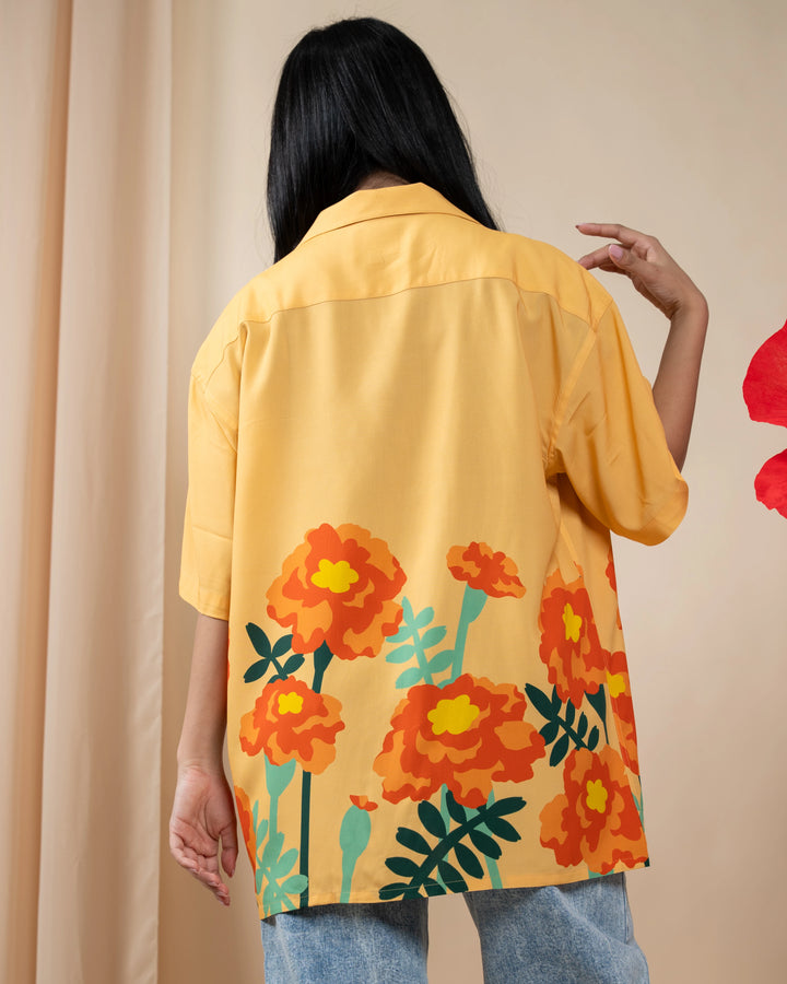 Marigold Button Up