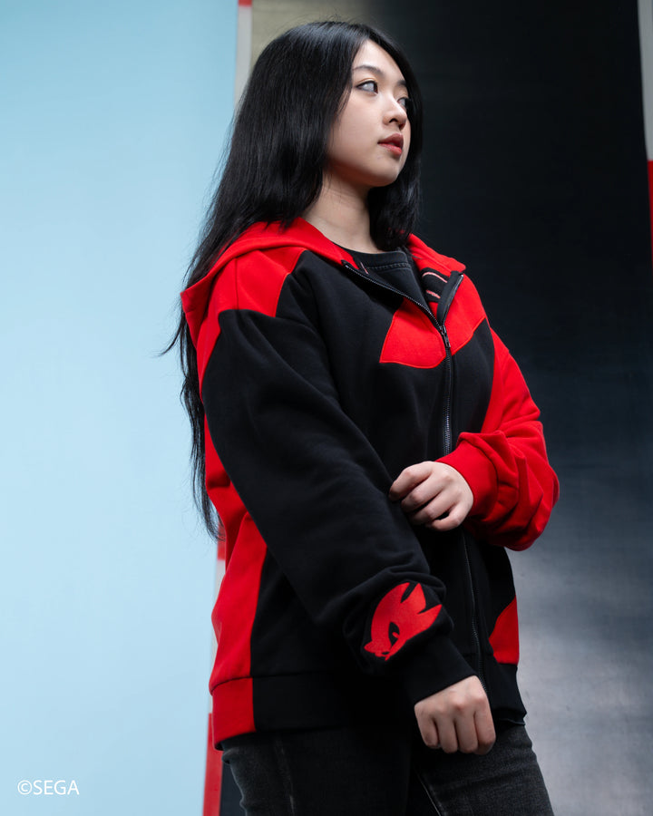 Shadow Zip Up Hoodie
