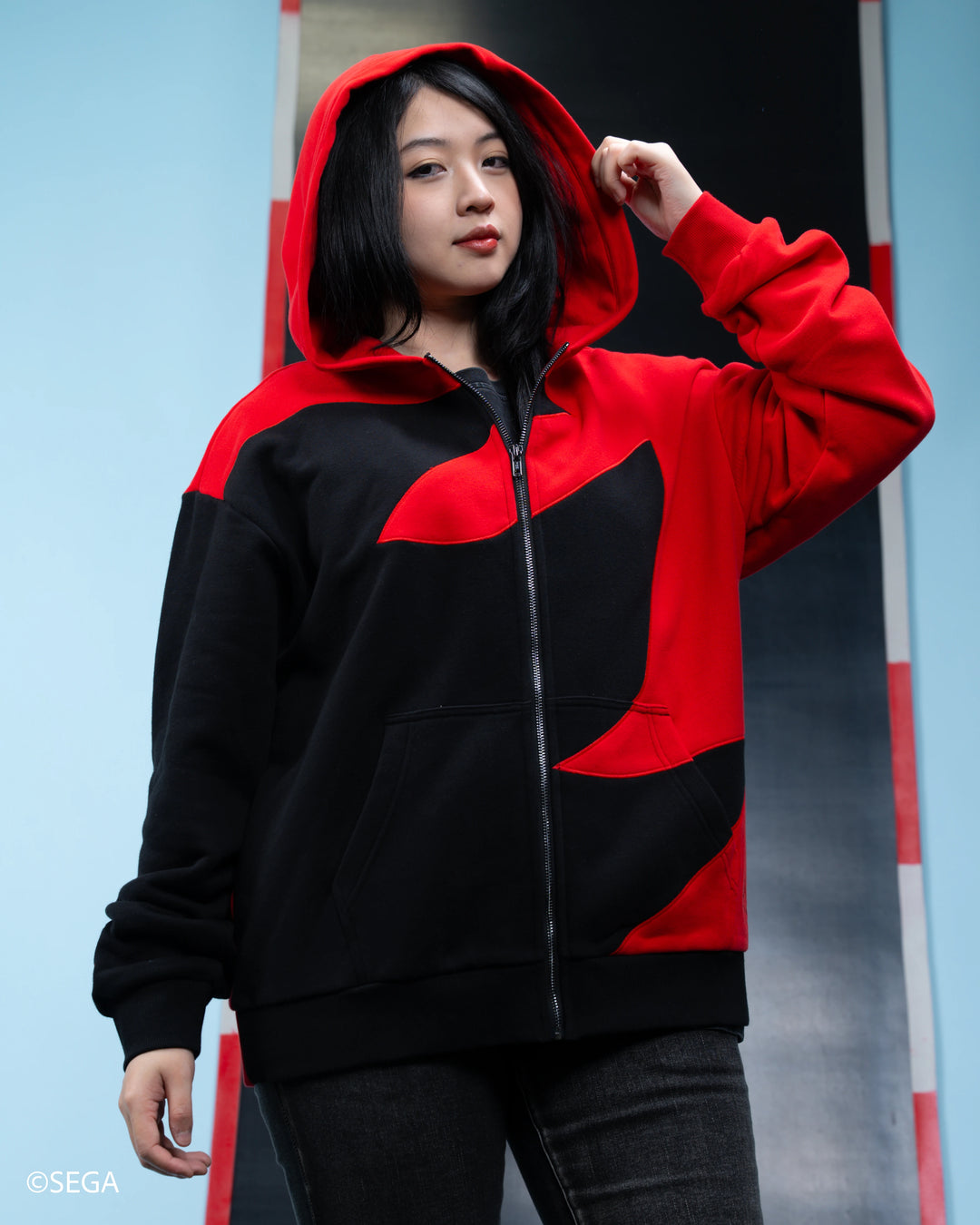 Shadow Zip Up Hoodie