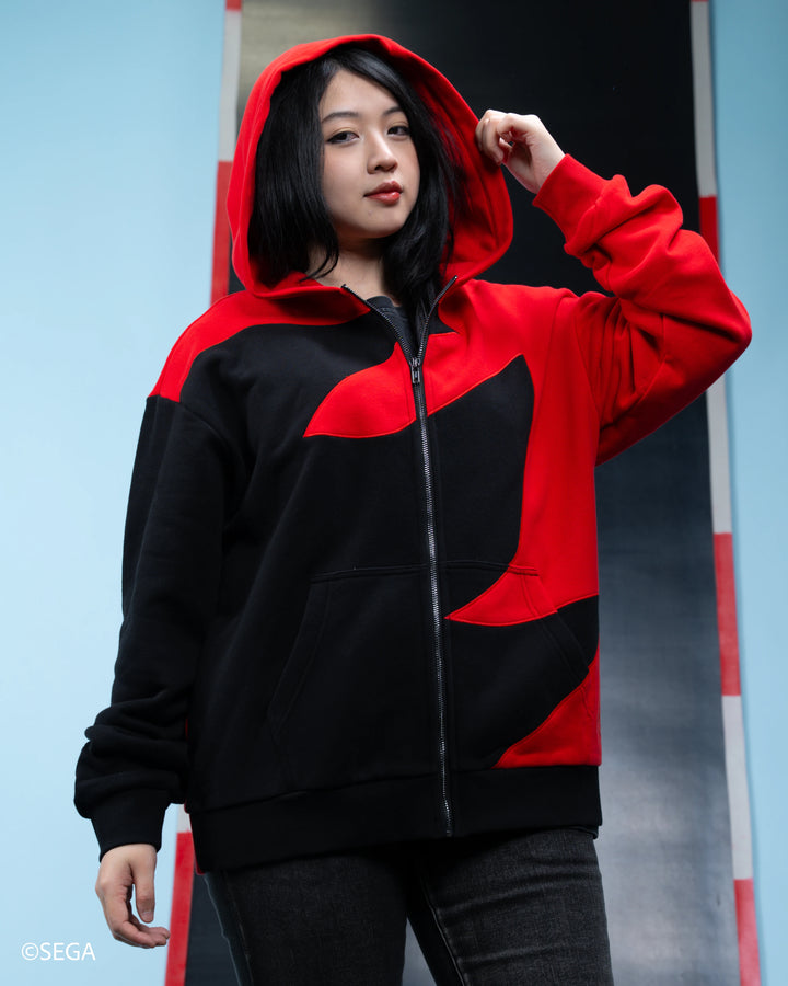 Shadow Zip Up Hoodie
