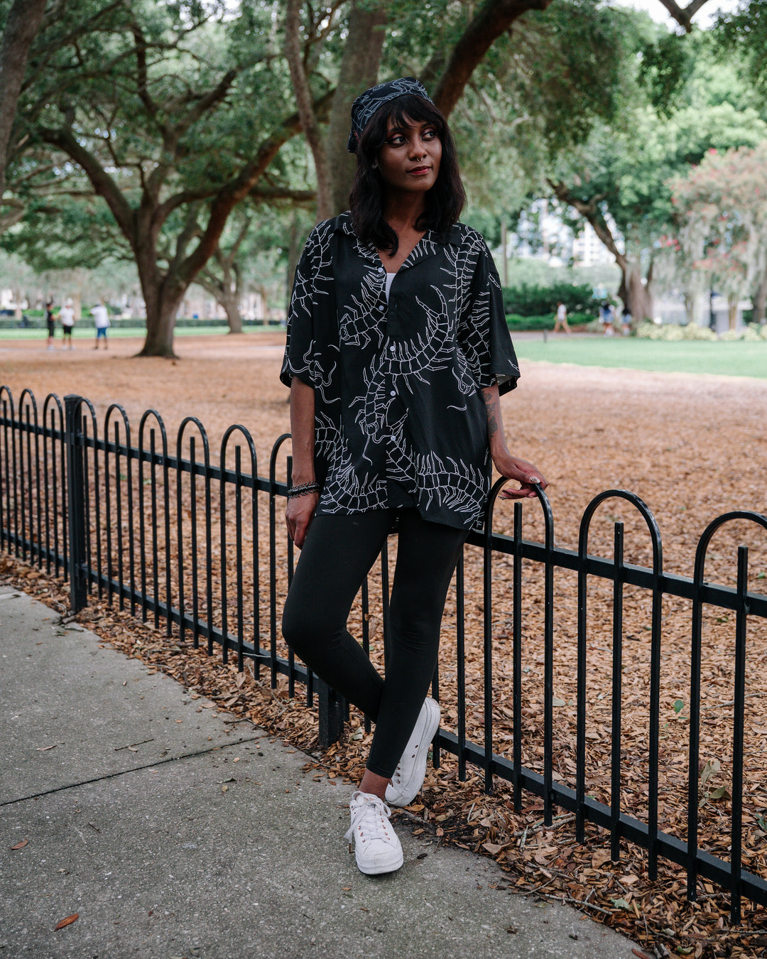 Centipede Button Up