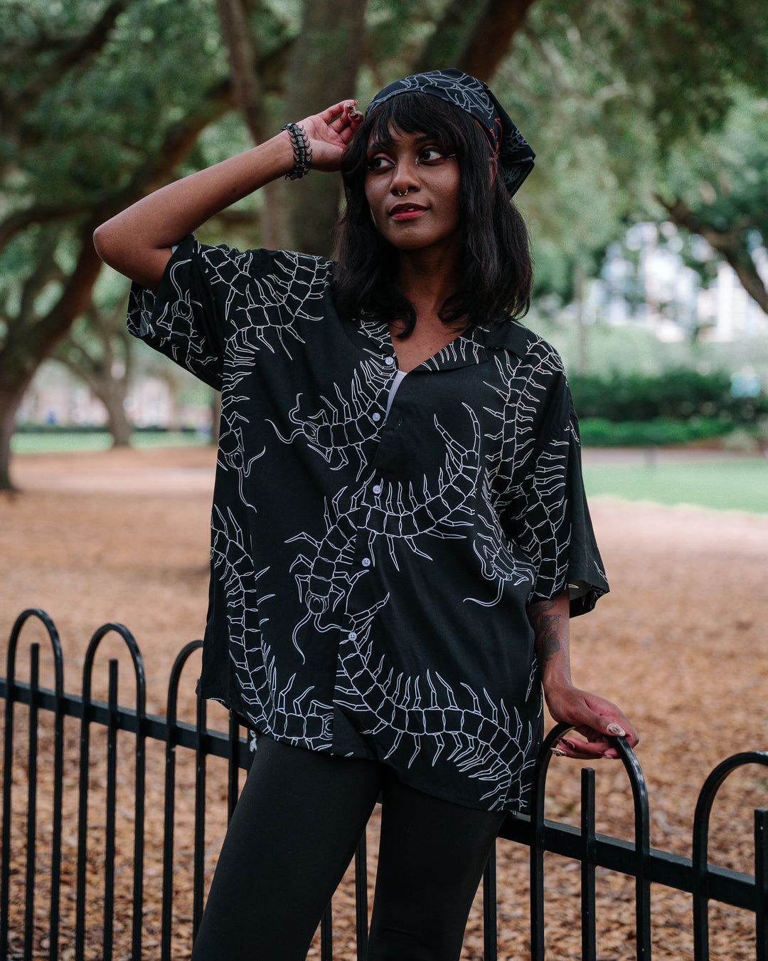 Centipede Button Up