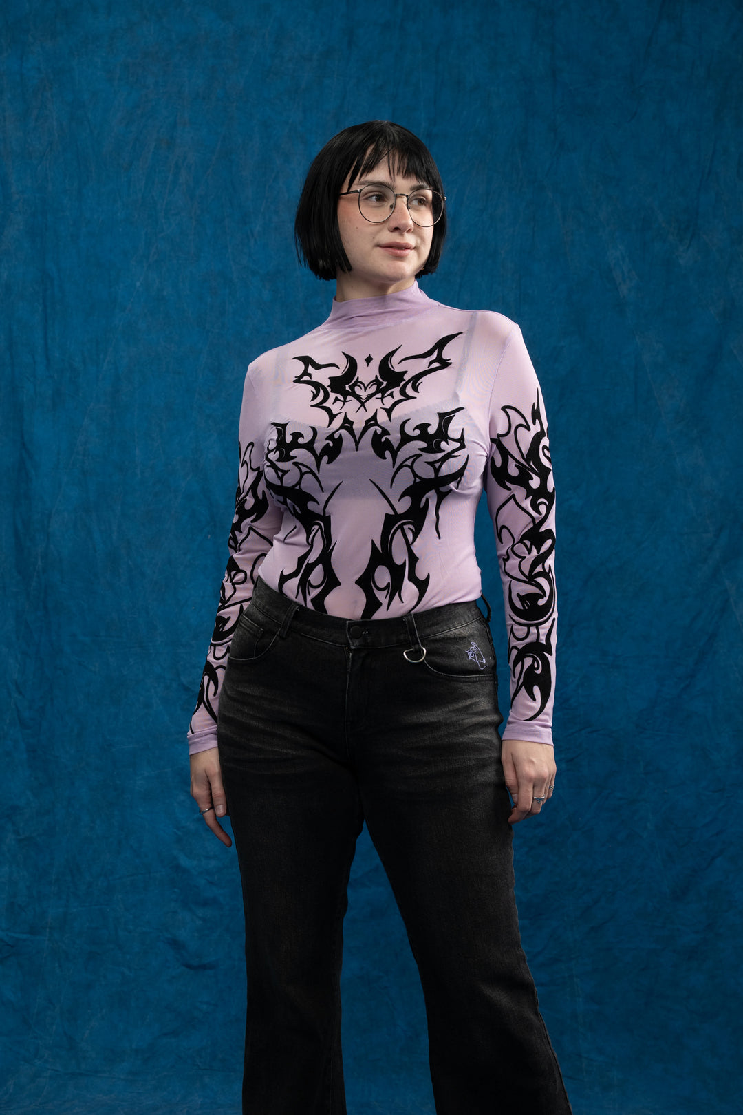 Cyber Mesh Top