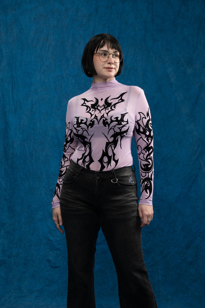 Cyber Mesh Top