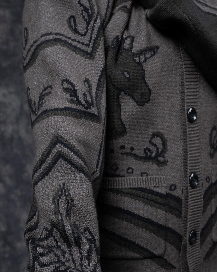 Dark Knight's Armor Cardigan