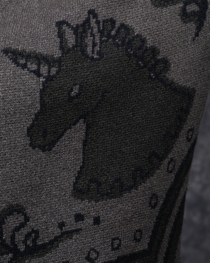 Dark Knight's Armor Cardigan