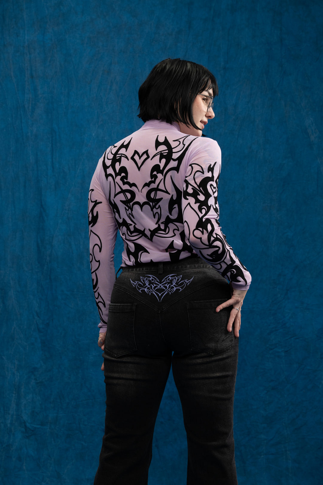 Cyber Mesh Top