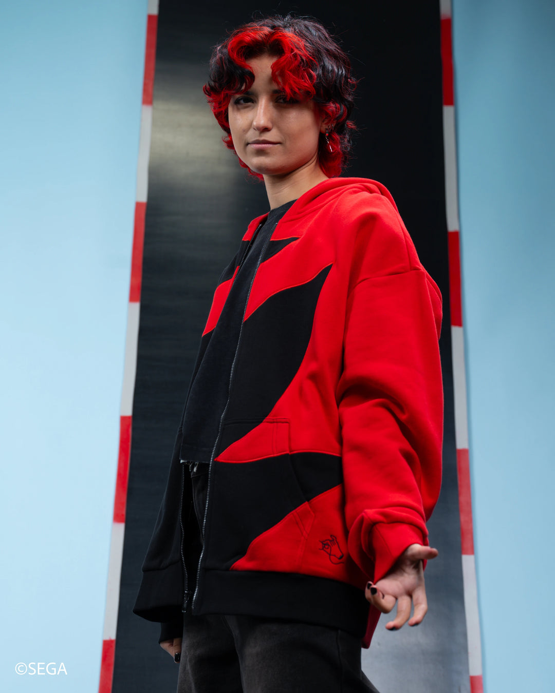 Shadow Zip Up Hoodie