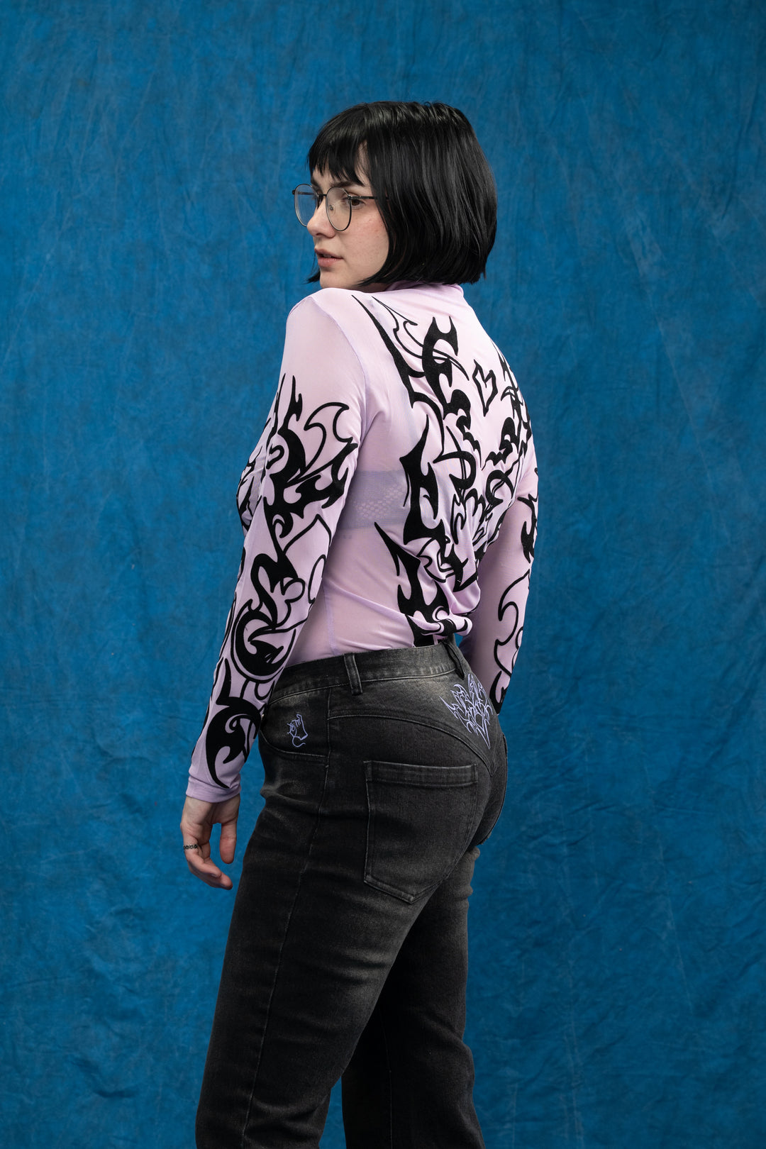 Cyber Mesh Top