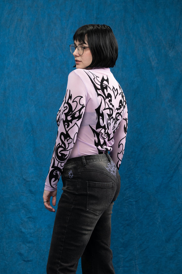 Cyber Mesh Top