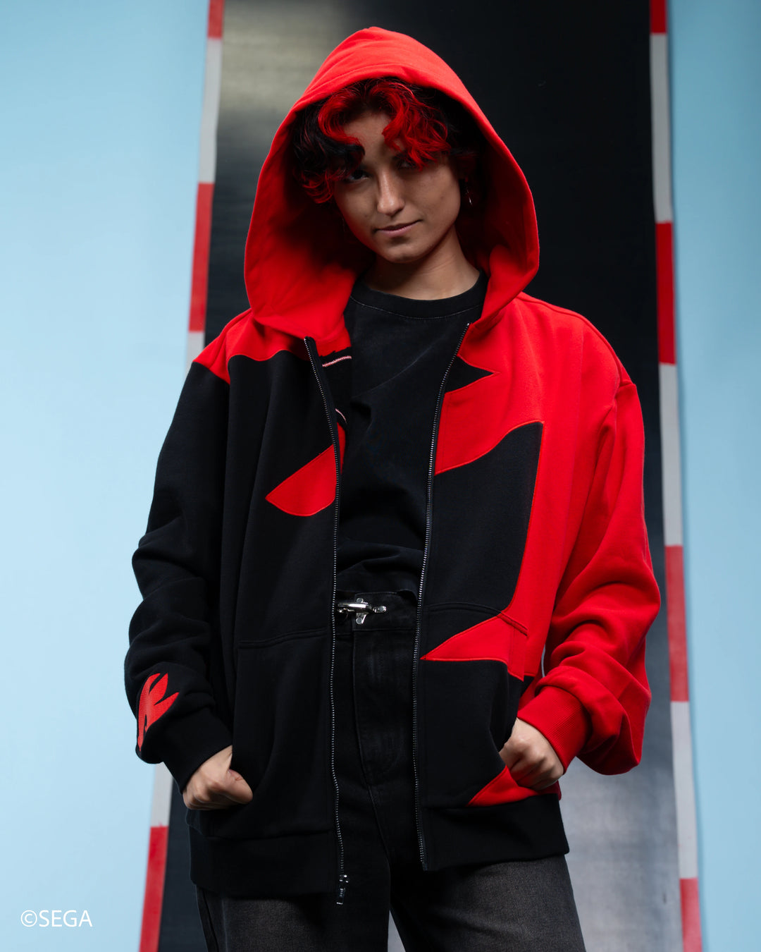 Shadow Zip Up Hoodie