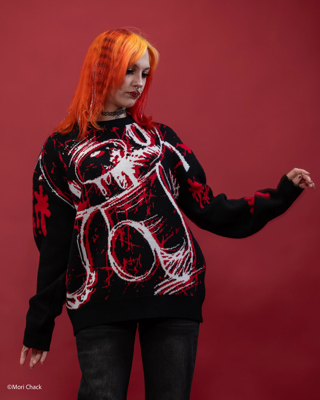 Bloody Bear Sweater