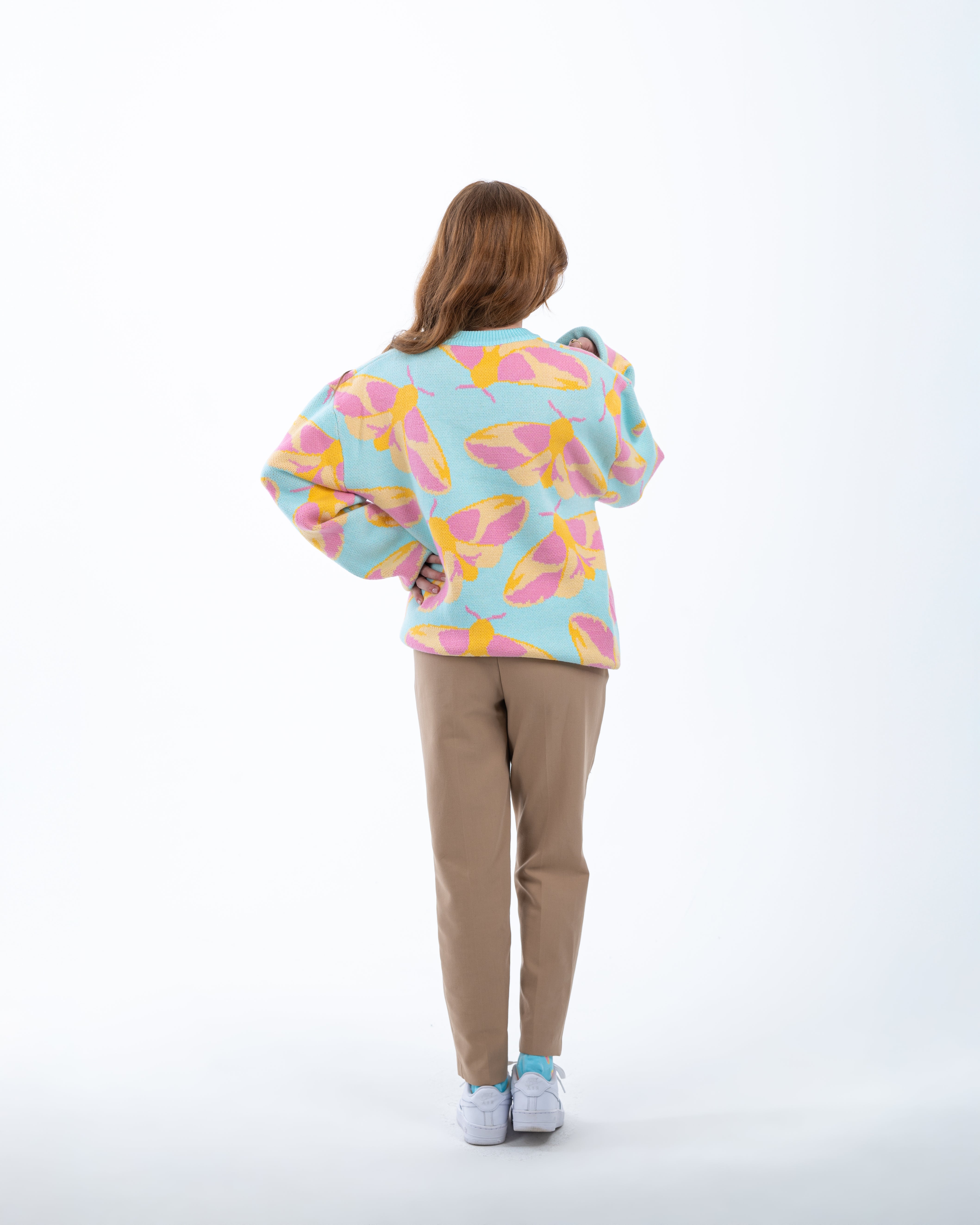 Rosy Maple Moth Sweater – Steady Hands