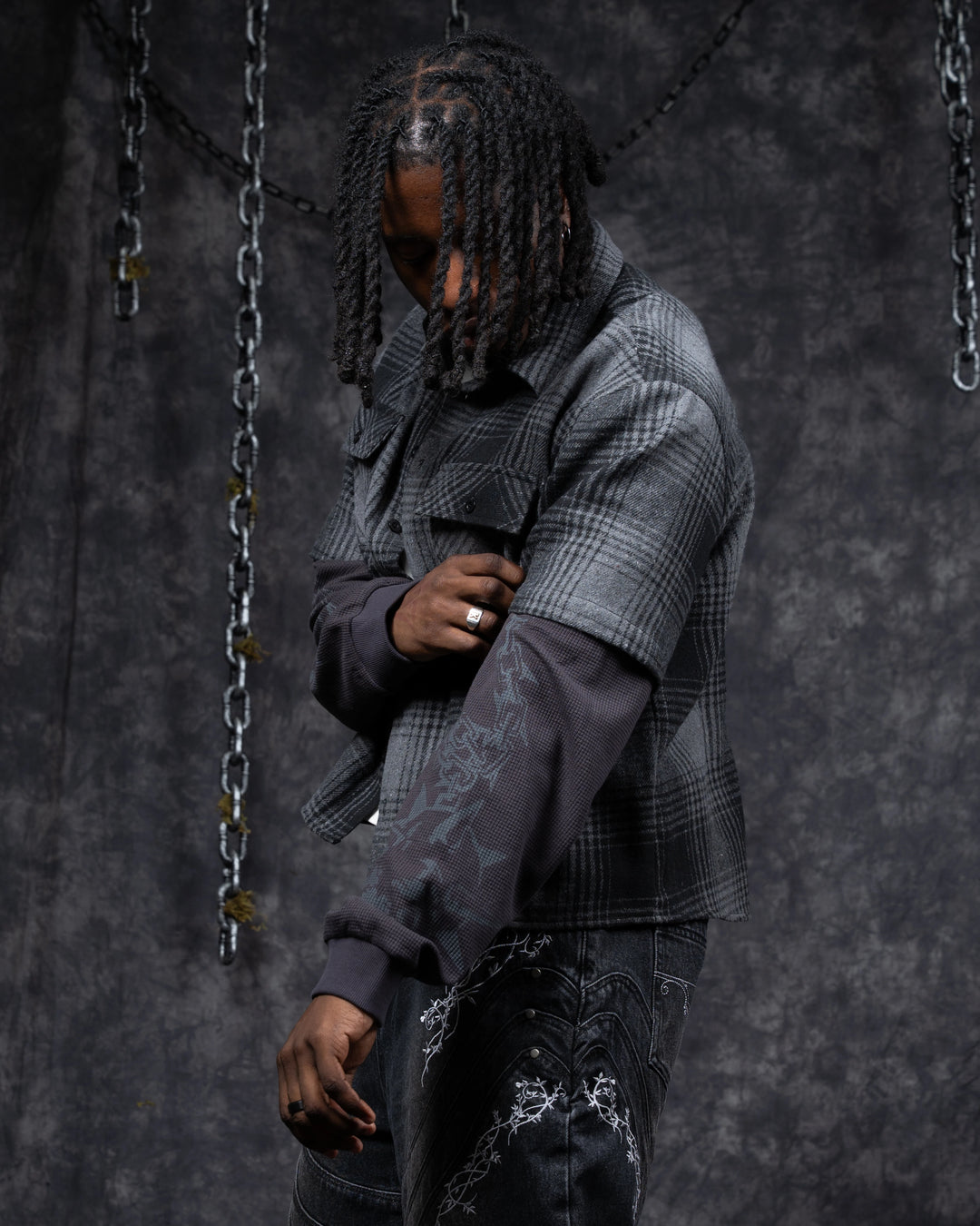 Skull Flail Flannel