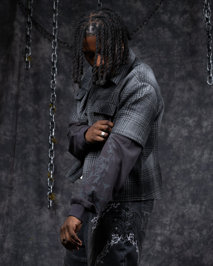Skull Flail Flannel