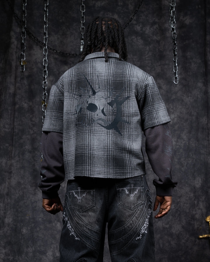Skull Flail Flannel