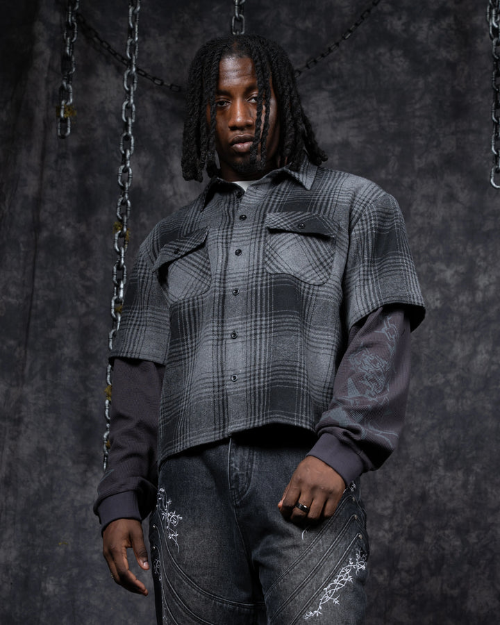 Skull Flail Flannel