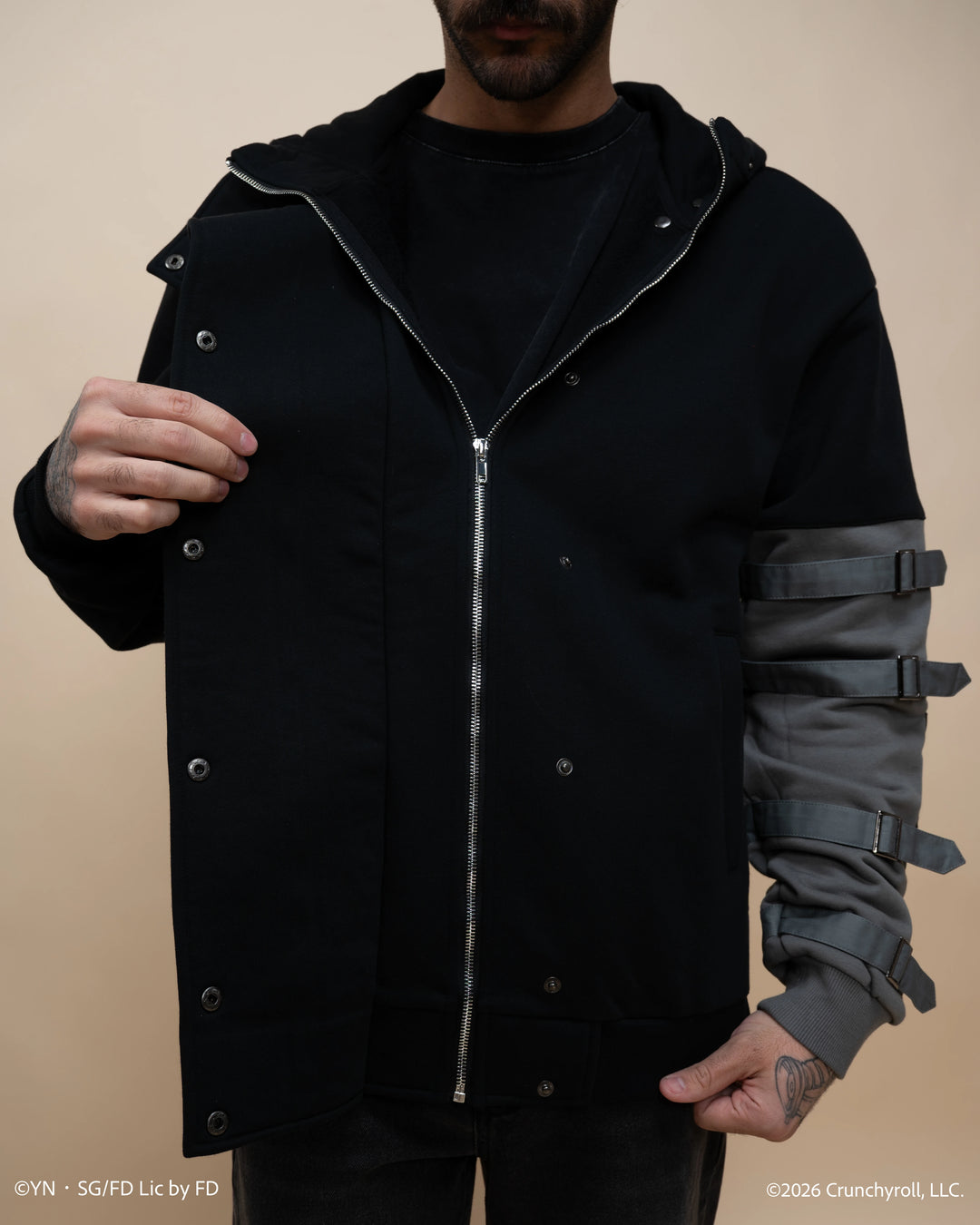 Black Typhoon Hoodie