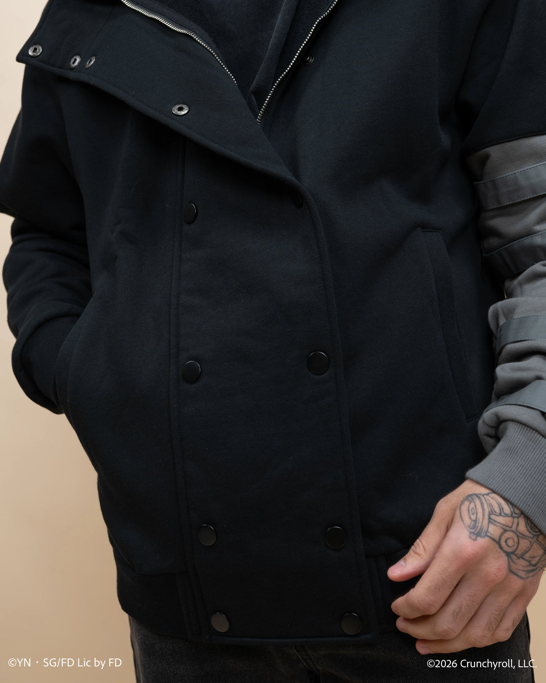 Black Typhoon Hoodie