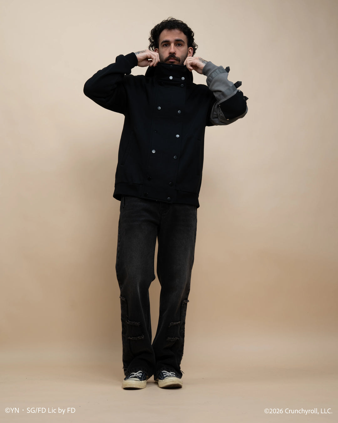 Black Typhoon Hoodie