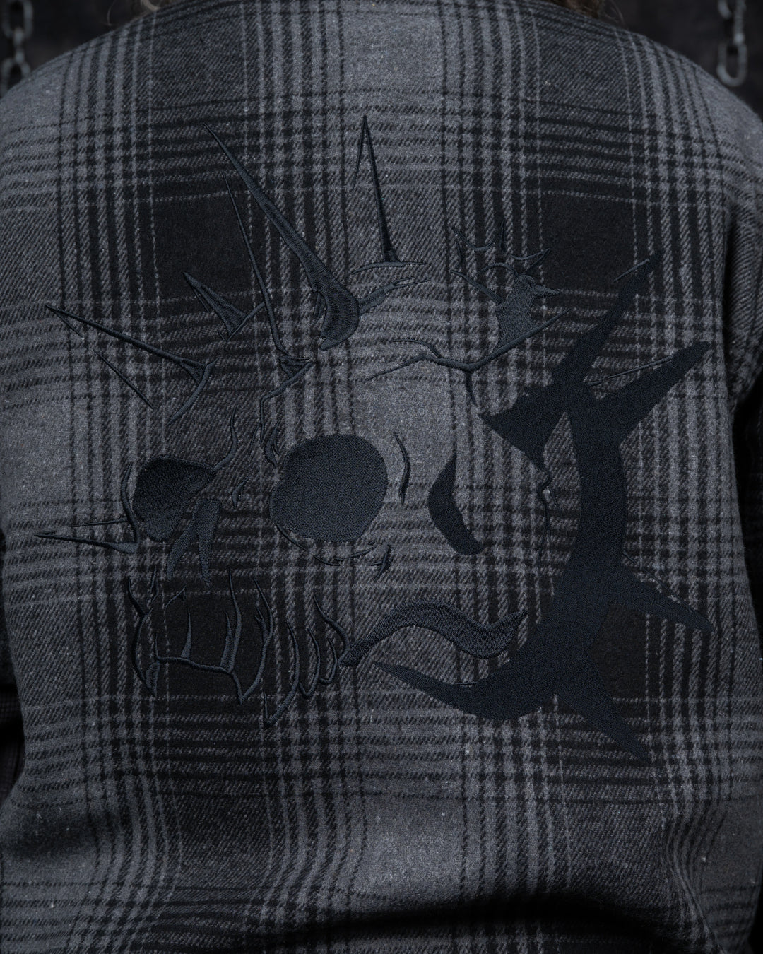 Skull Flail Flannel