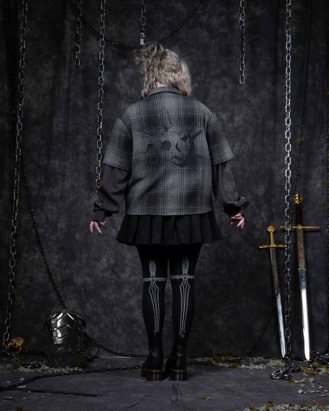 Skull Flail Flannel