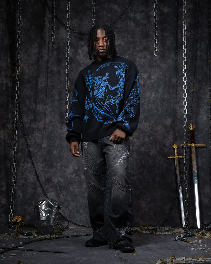 Ghostly Weapons Sweater