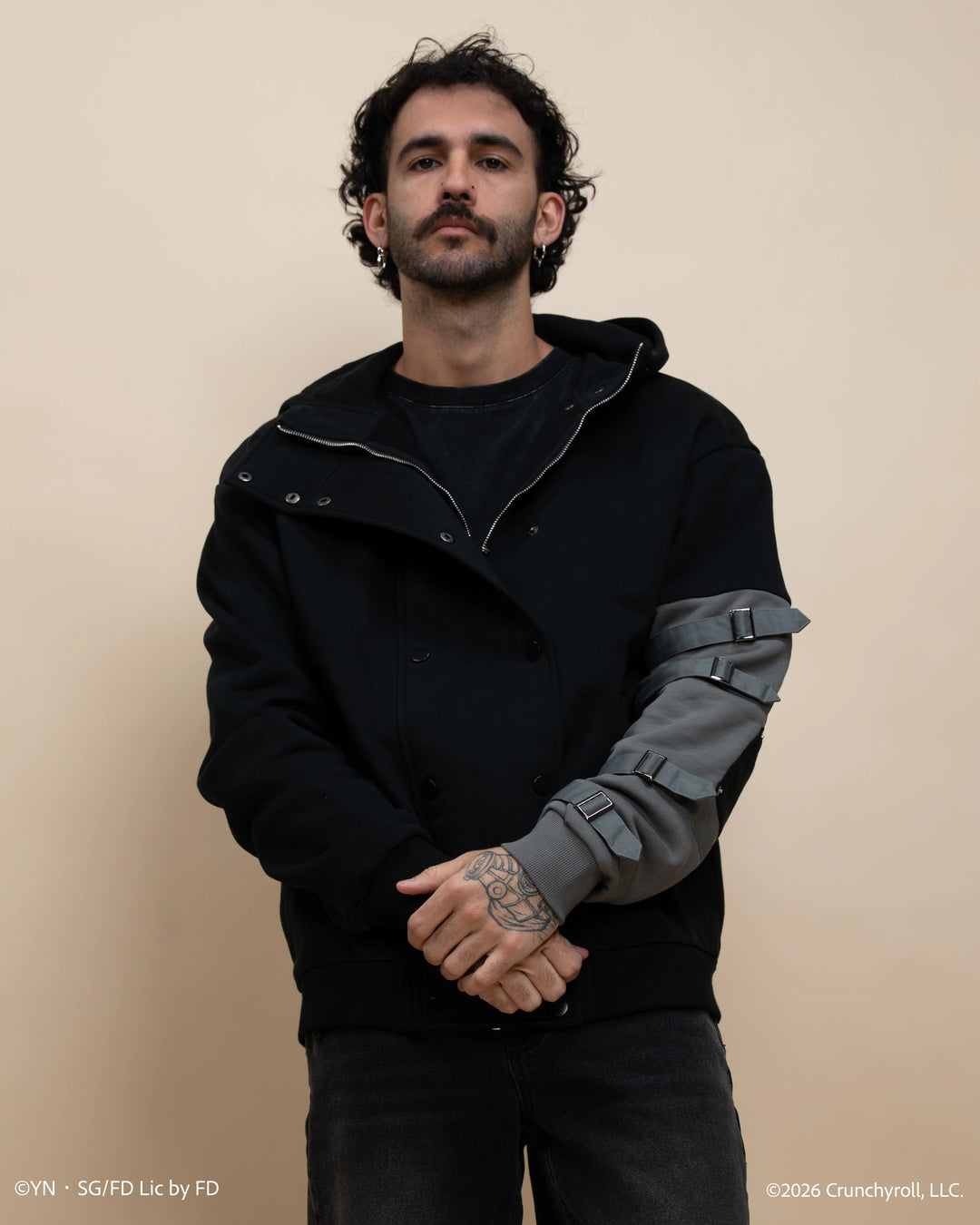 Black Typhoon Hoodie