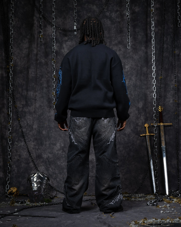 Ghostly Weapons Sweater