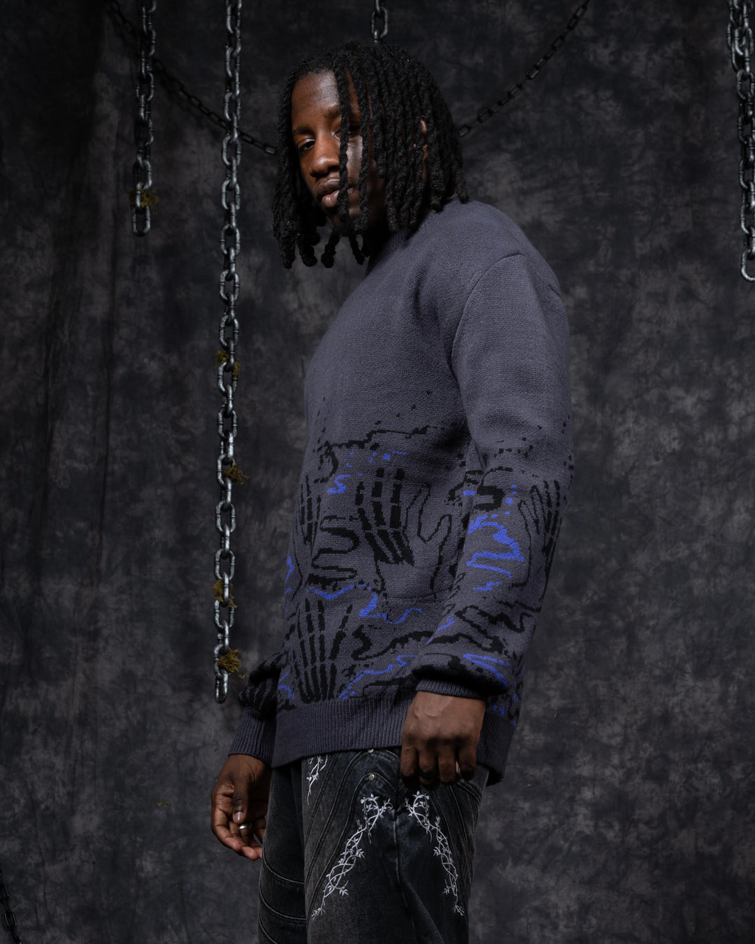 A NecRomantic Night Out Sweater