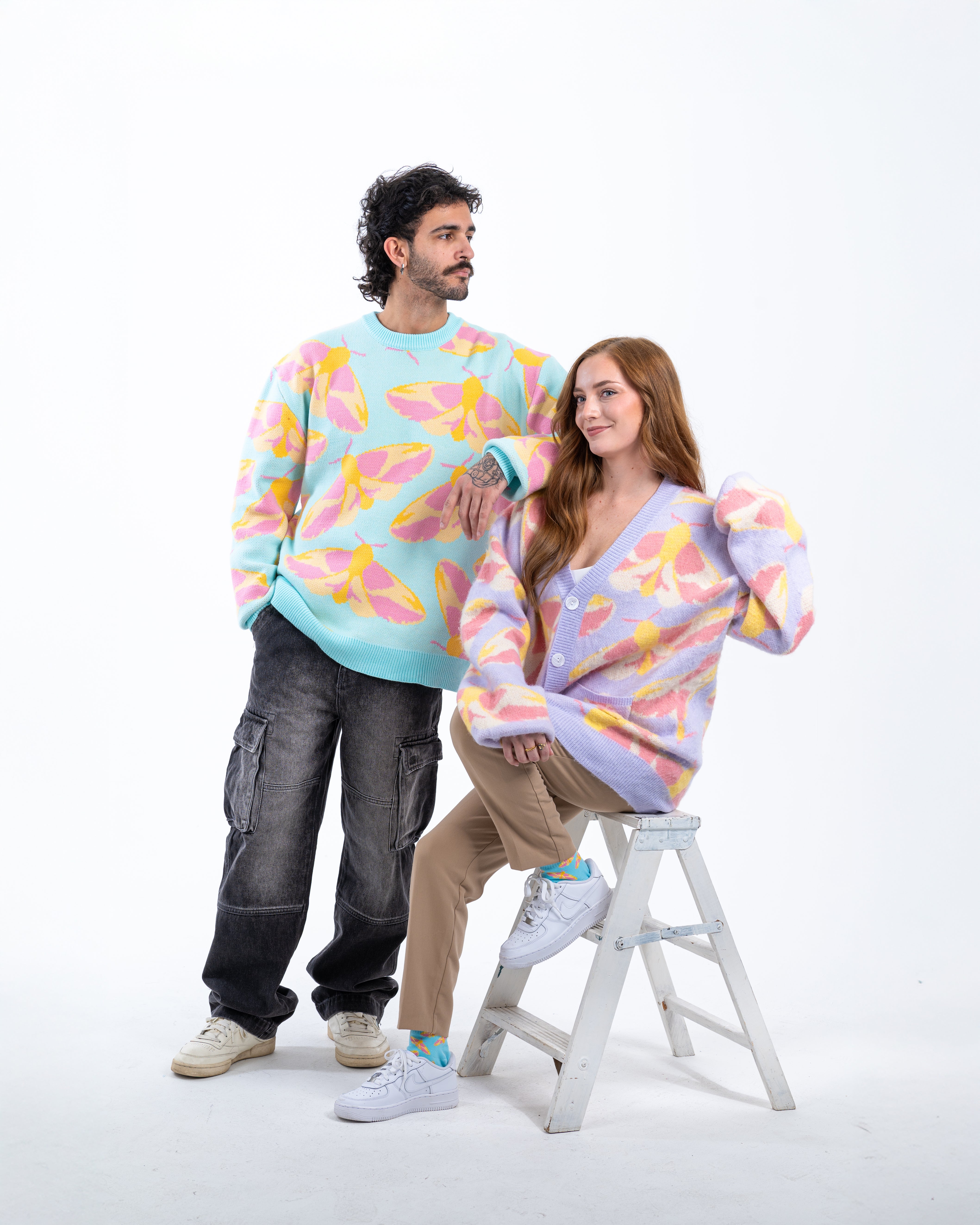 Rosy Maple Moth Sweater – Steady Hands