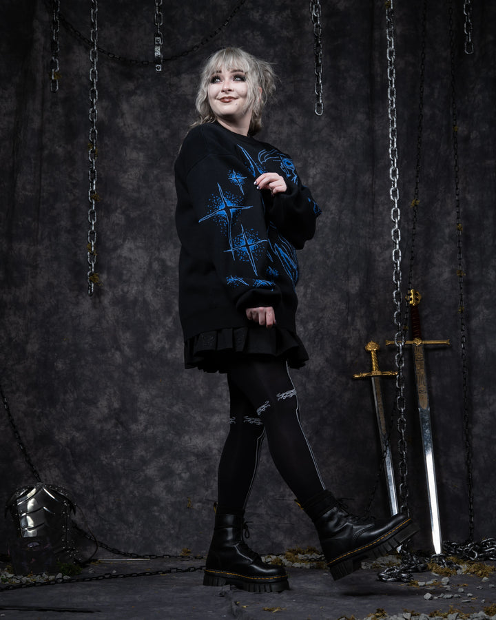 Ghostly Weapons Sweater