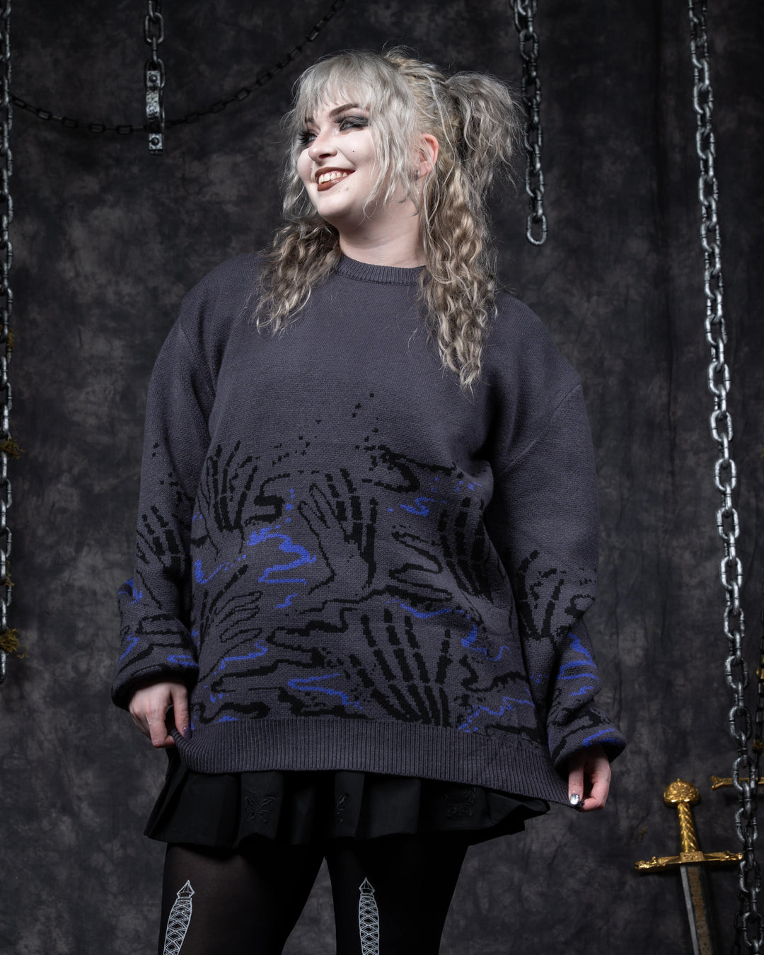 A NecRomantic Night Out Sweater