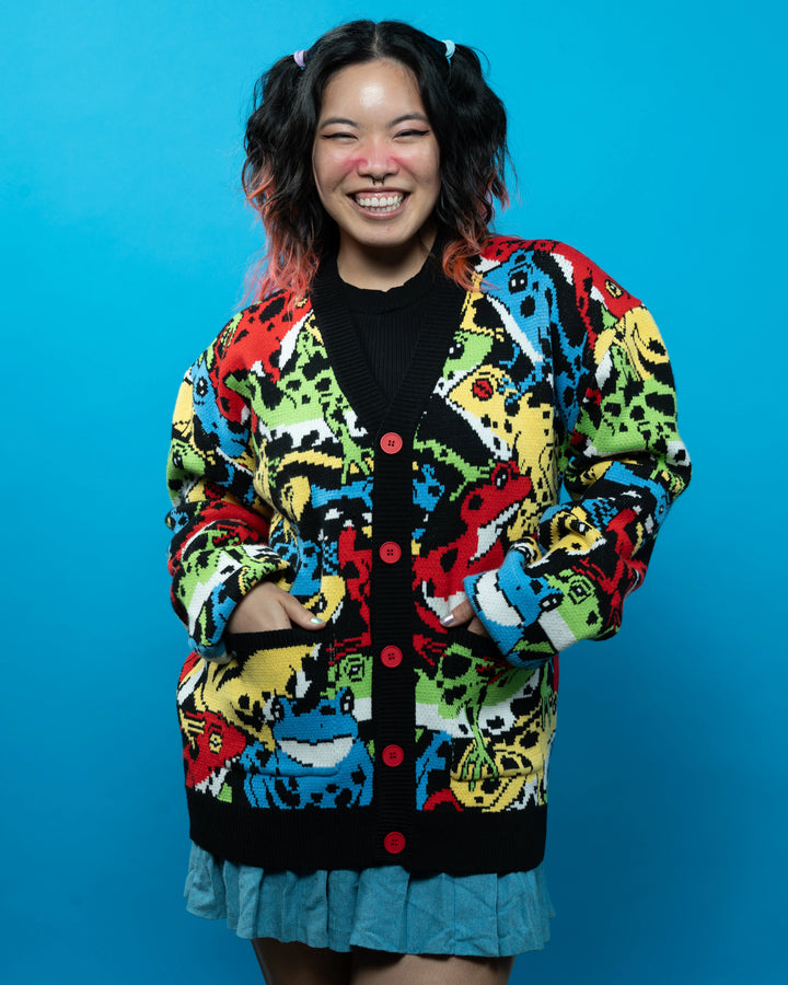 Feeling Froggy Cardigan