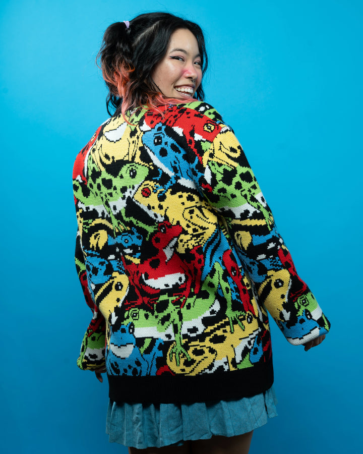 Feeling Froggy Cardigan