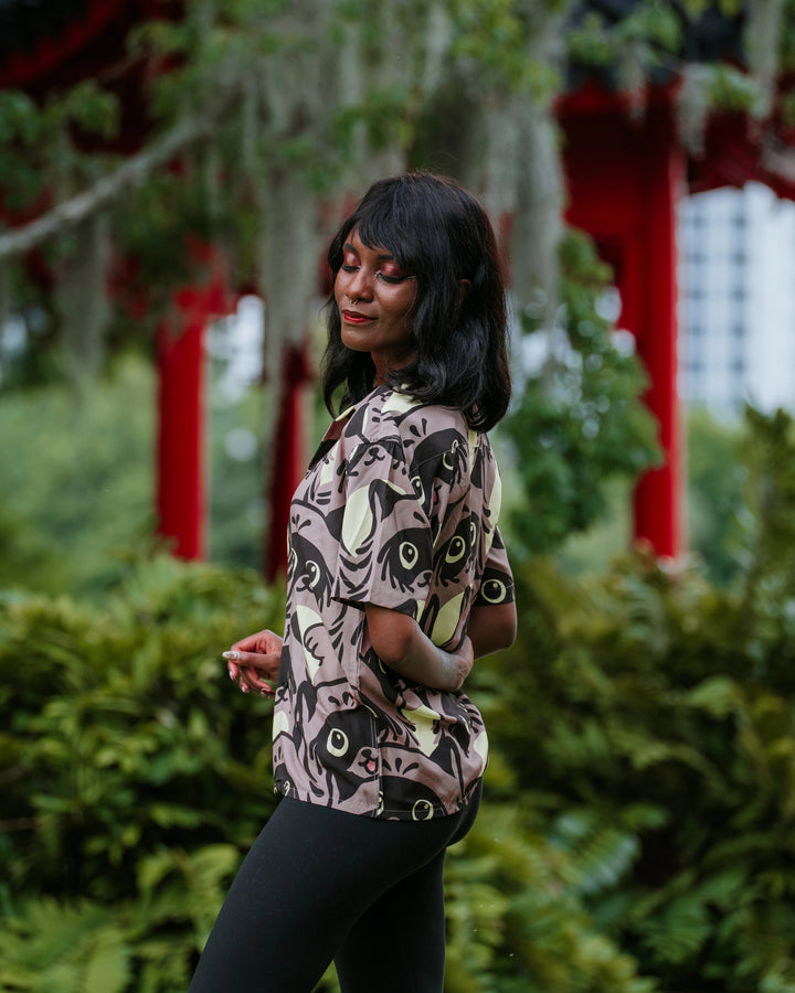 Tanuki Button Up
