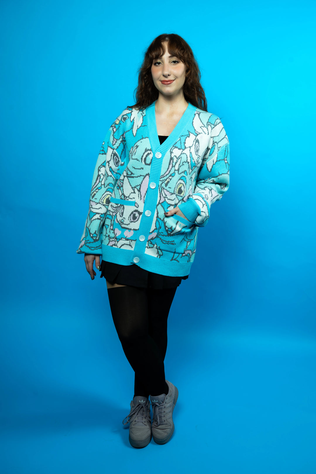 Blue Neopian Cardigan