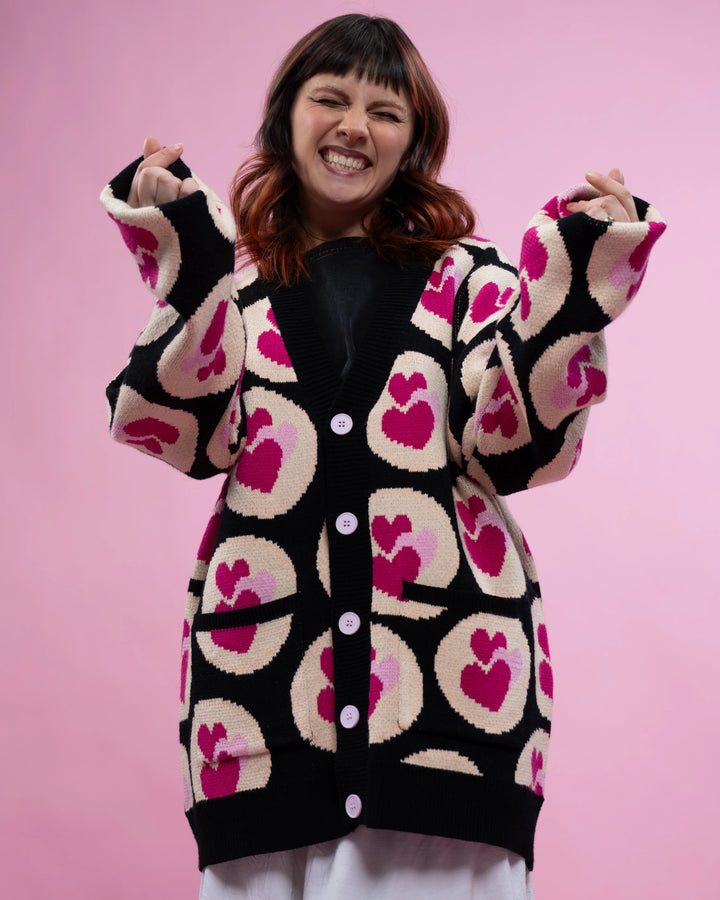 Valentine's Cookie Cardigan
